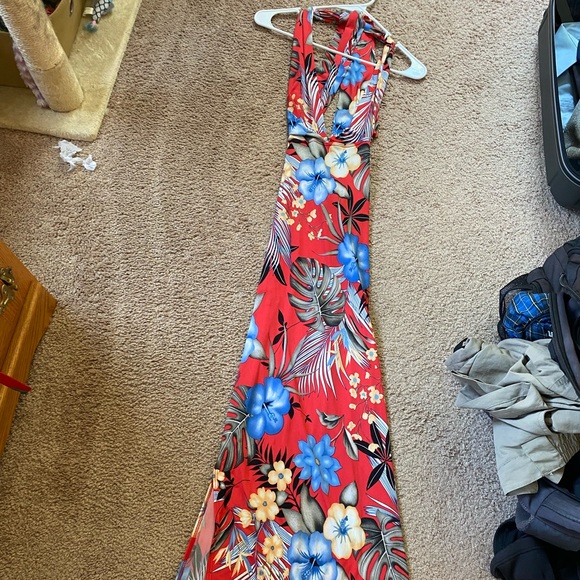 Forever 21 Tropical Dress - Picture 1 of 4